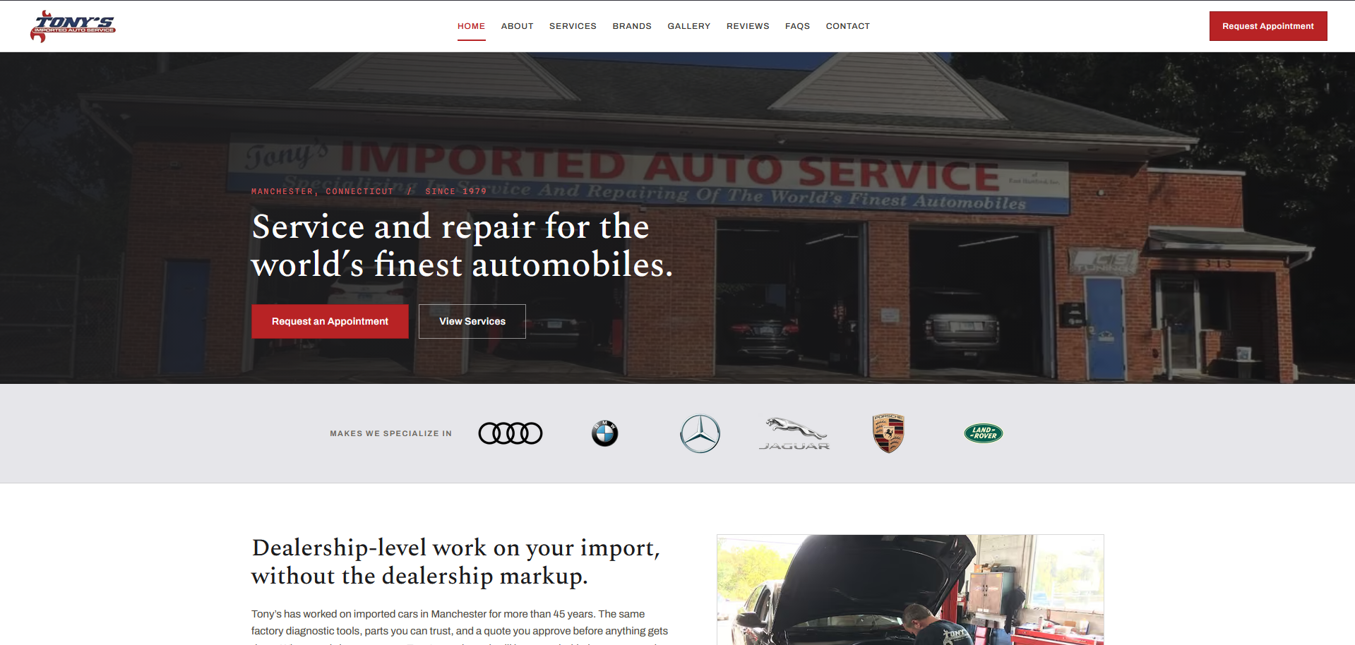 Tony's Imported Auto Service